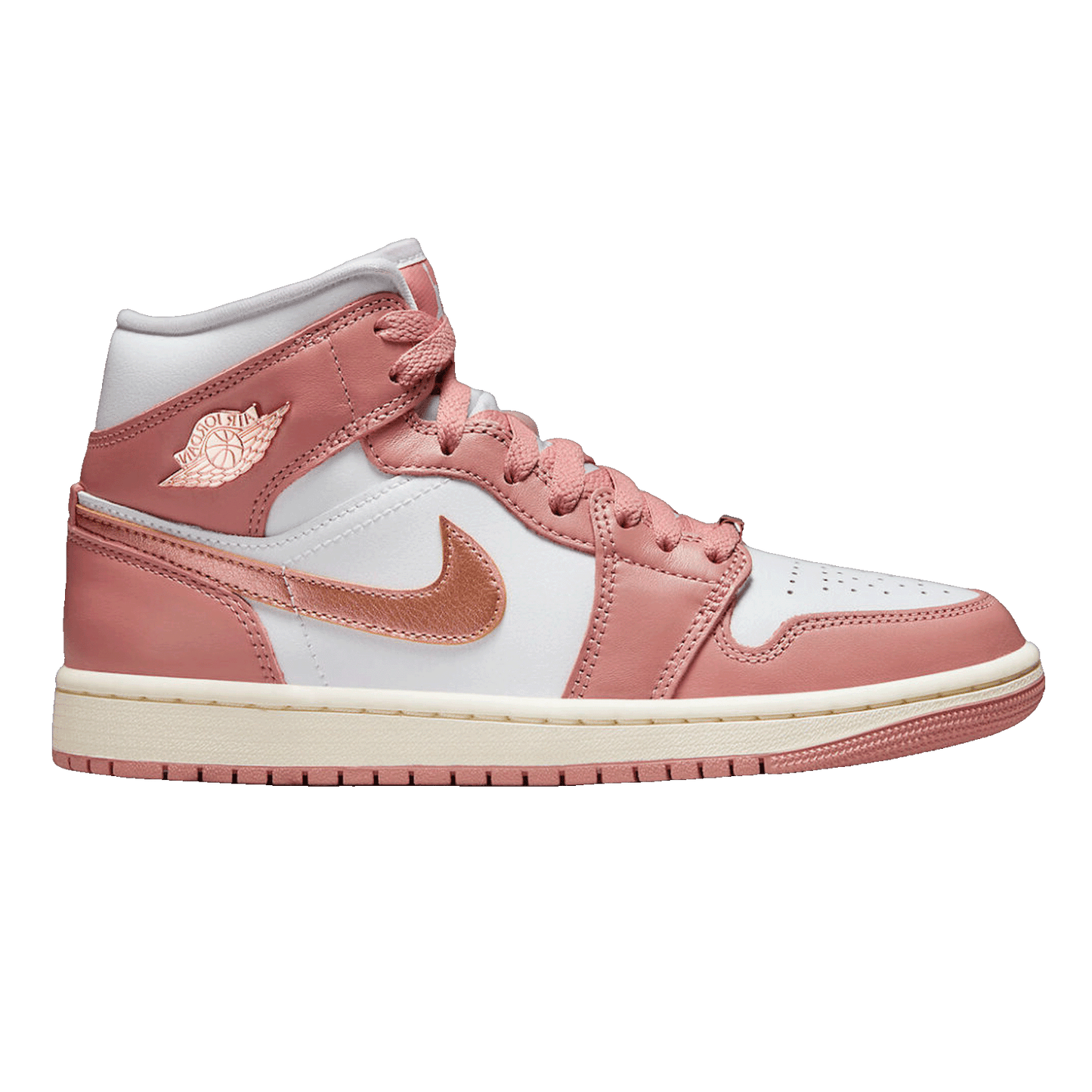 Nike Air Jordan 1 Mid SE Red Stardust (W)