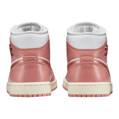 Nike Air Jordan 1 Mid SE Red Stardust (W) Back