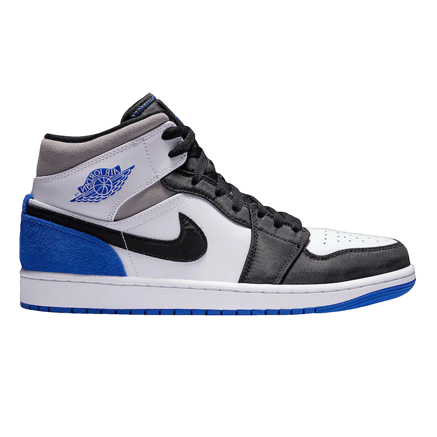 Nike Air Jordan 1 Mid SE Royal Black Toe