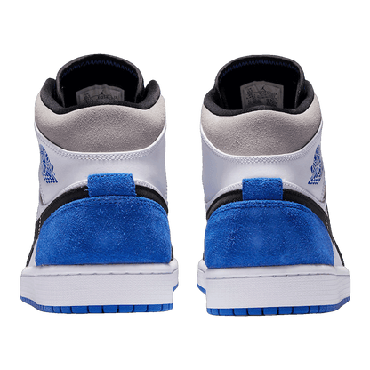 Nike Air Jordan 1 Mid SE Royal Black Toe Back