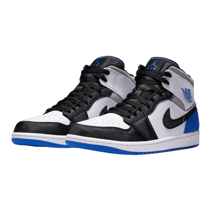 Nike Air Jordan 1 Mid SE Royal Black Toe Side