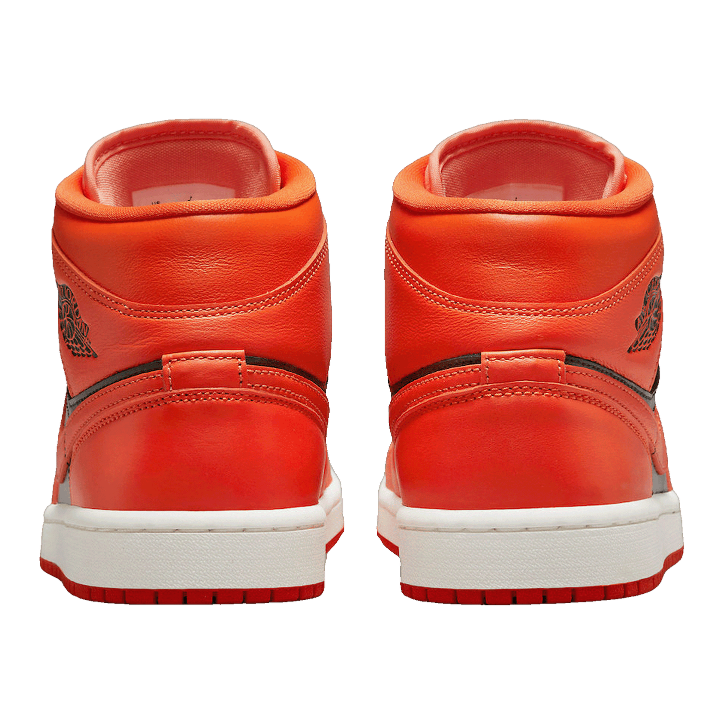 Nike Air Jordan 1 Mid SE Rush Orange Crimson Bliss (W) Back