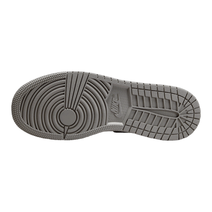 Nike Air Jordan 1 Mid SE Sail Metallic Gold Flat Pewter (GS) Sohle