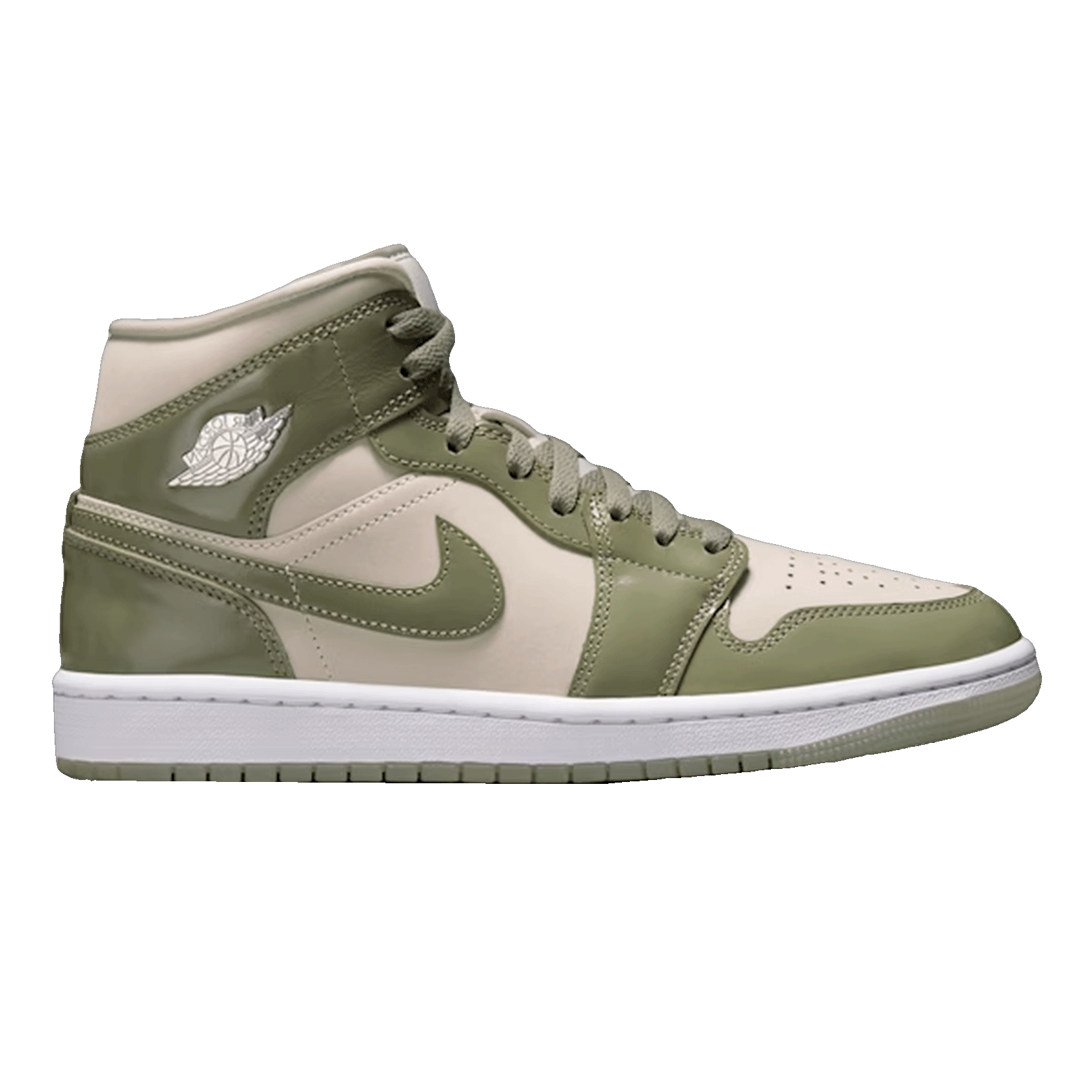 Nike Air Jordan 1 Mid SE Sea Glass Oil Green (W)