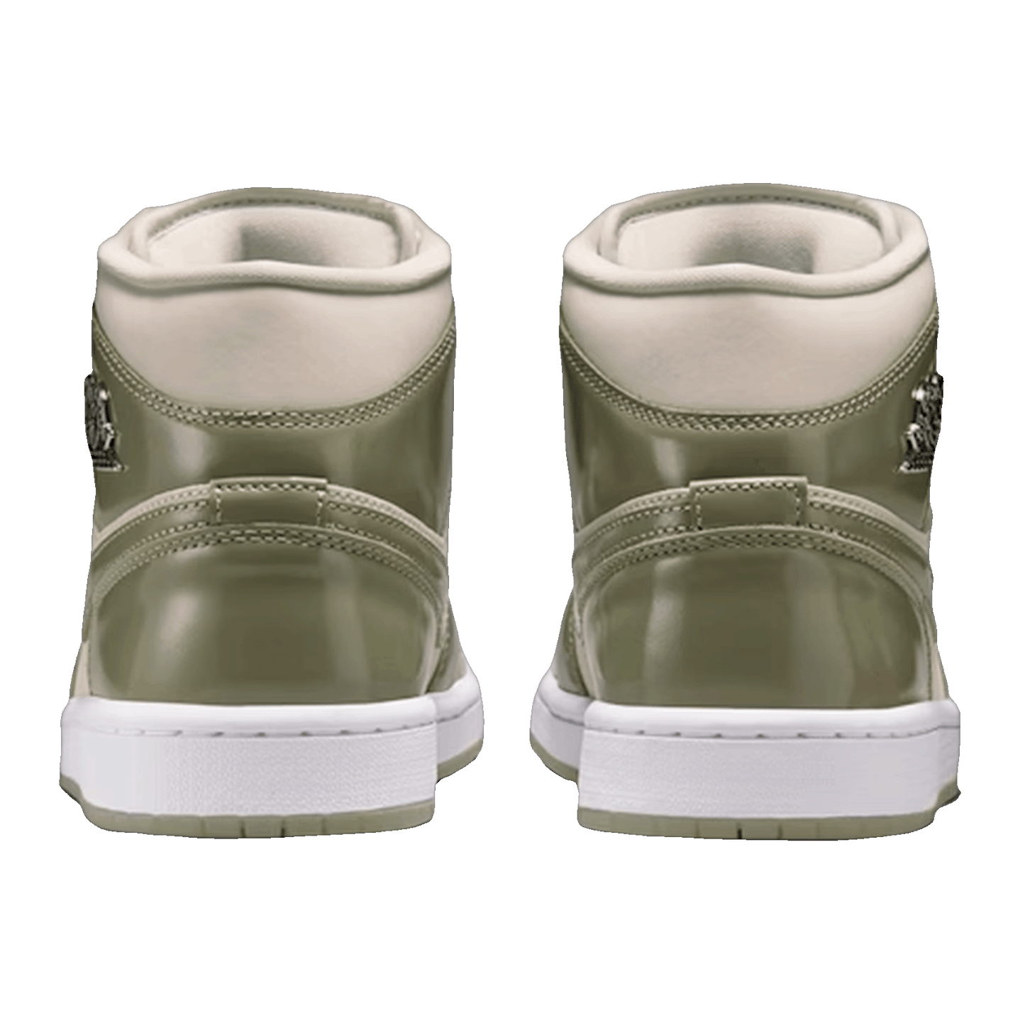 Nike Air Jordan 1 Mid SE Sea Glass Oil Green (W) Back