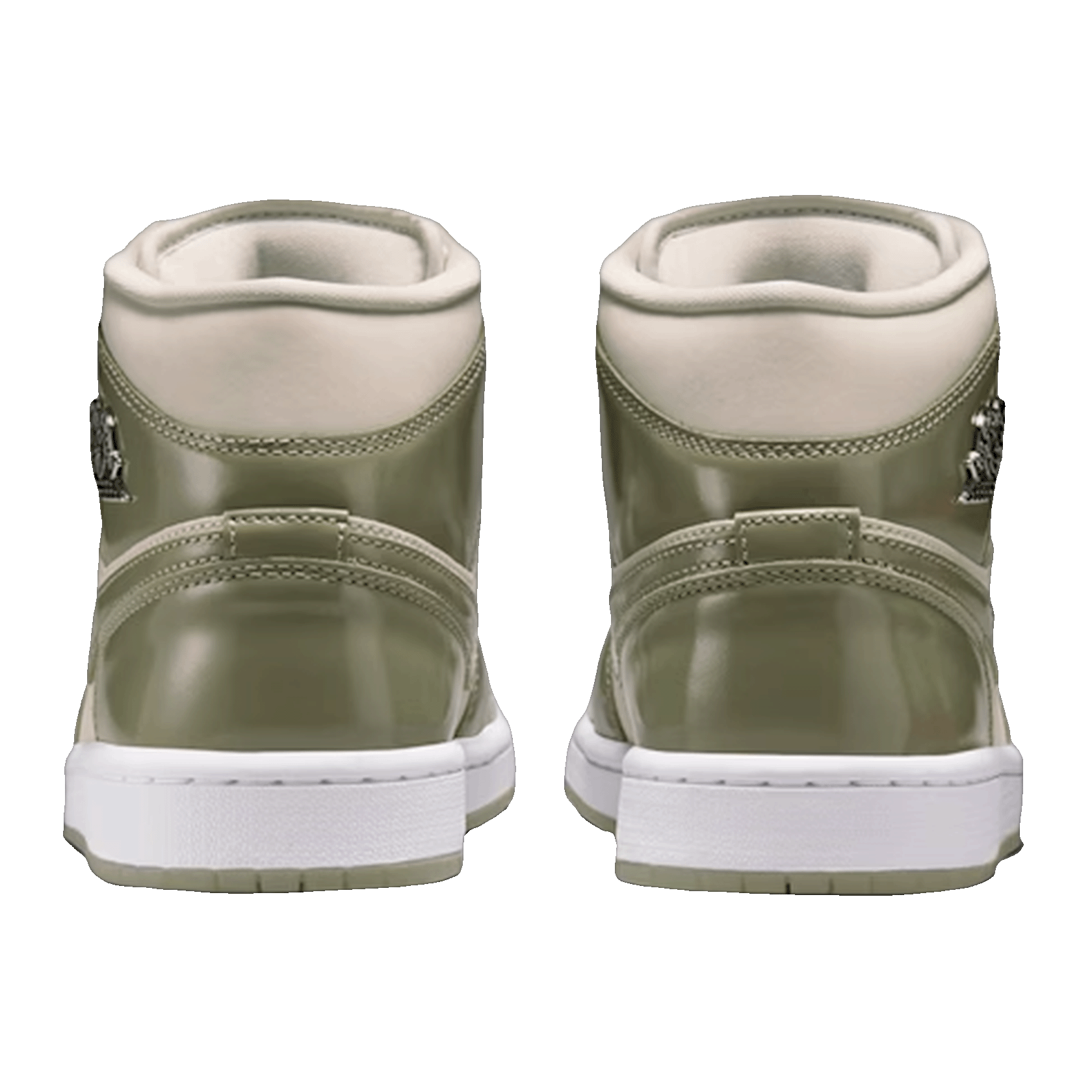 Nike Air Jordan 1 Mid SE Sea Glass Oil Green (W) Back