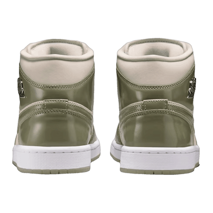 Nike Air Jordan 1 Mid SE Sea Glass Oil Green (W) Back