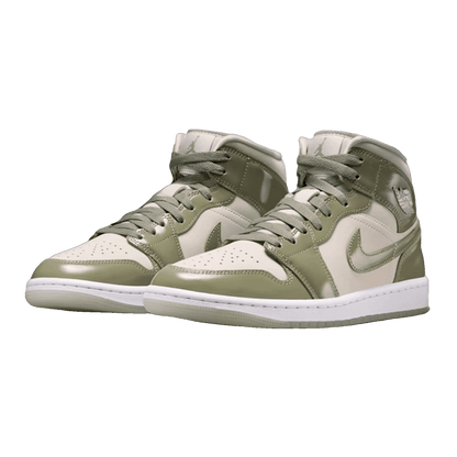 Nike Air Jordan 1 Mid SE Sea Glass Oil Green (W) Side