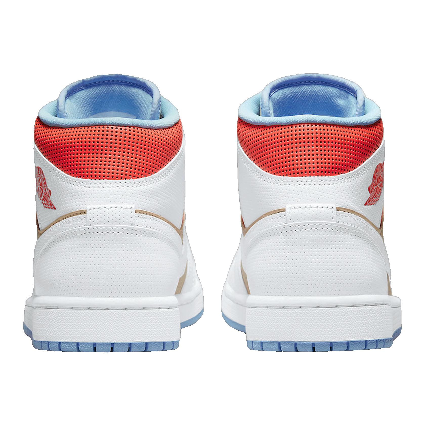 Nike Air Jordan 1 Mid SE Sesame (W) Back