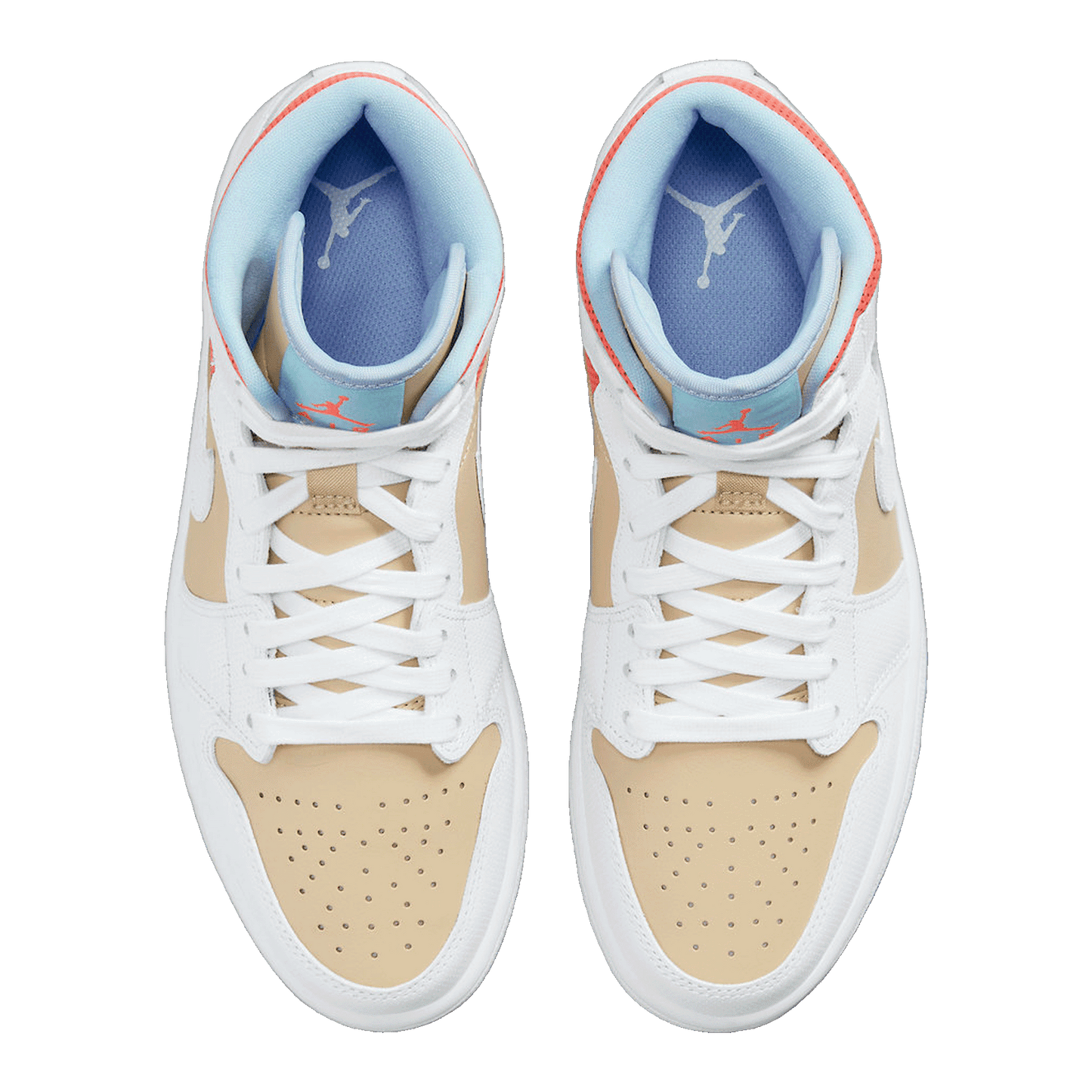 Nike Air Jordan 1 Mid SE Sesame (W) Oben