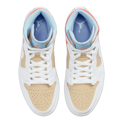 Nike Air Jordan 1 Mid SE Sesame (W) Oben