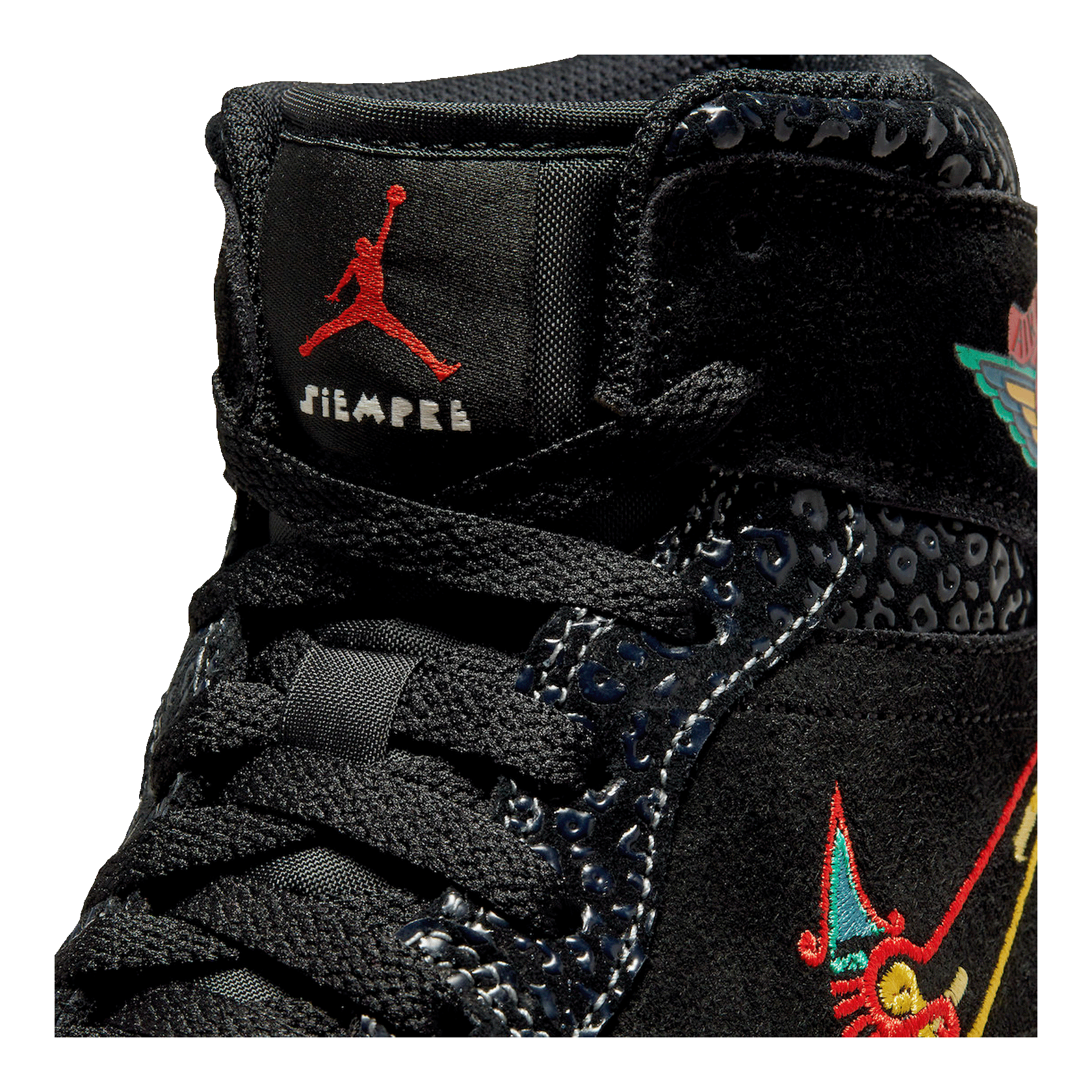 Nike Air Jordan 1 Mid SE Siempre Familia Detail