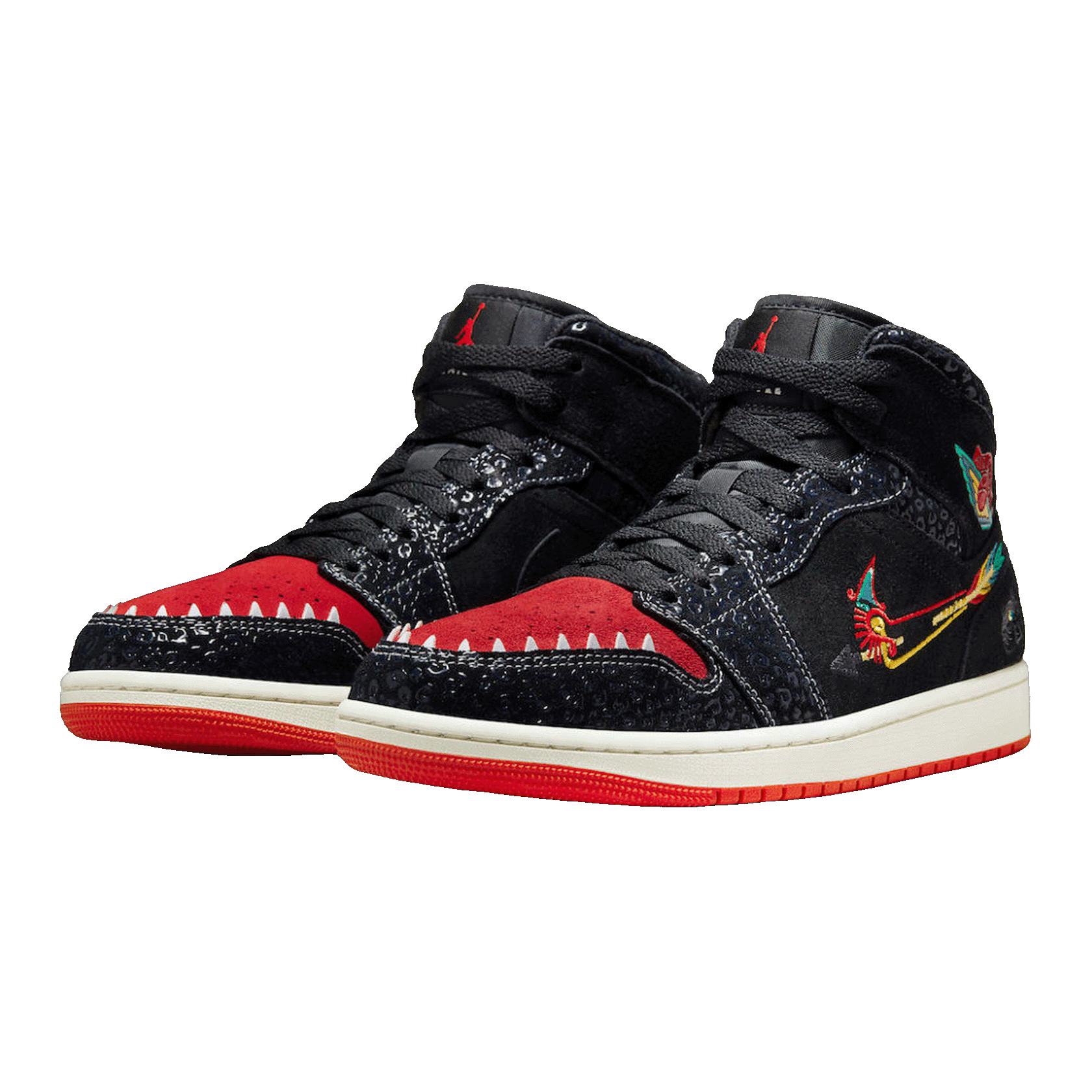 Nike Air Jordan 1 Mid SE Siempre Familia Side