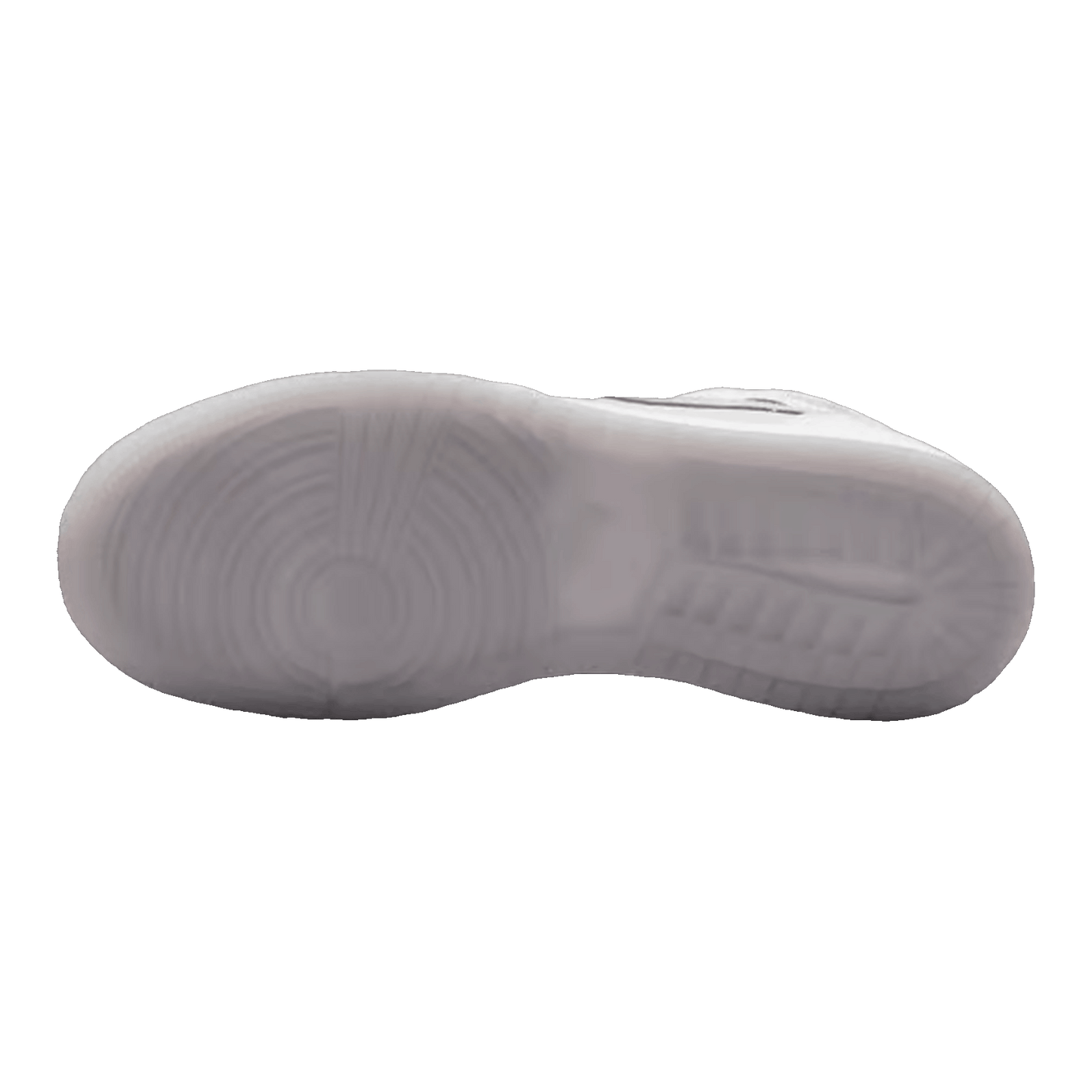 Nike Air Jordan 1 Mid SE Summit White Metallic Silver (GS) Sohle