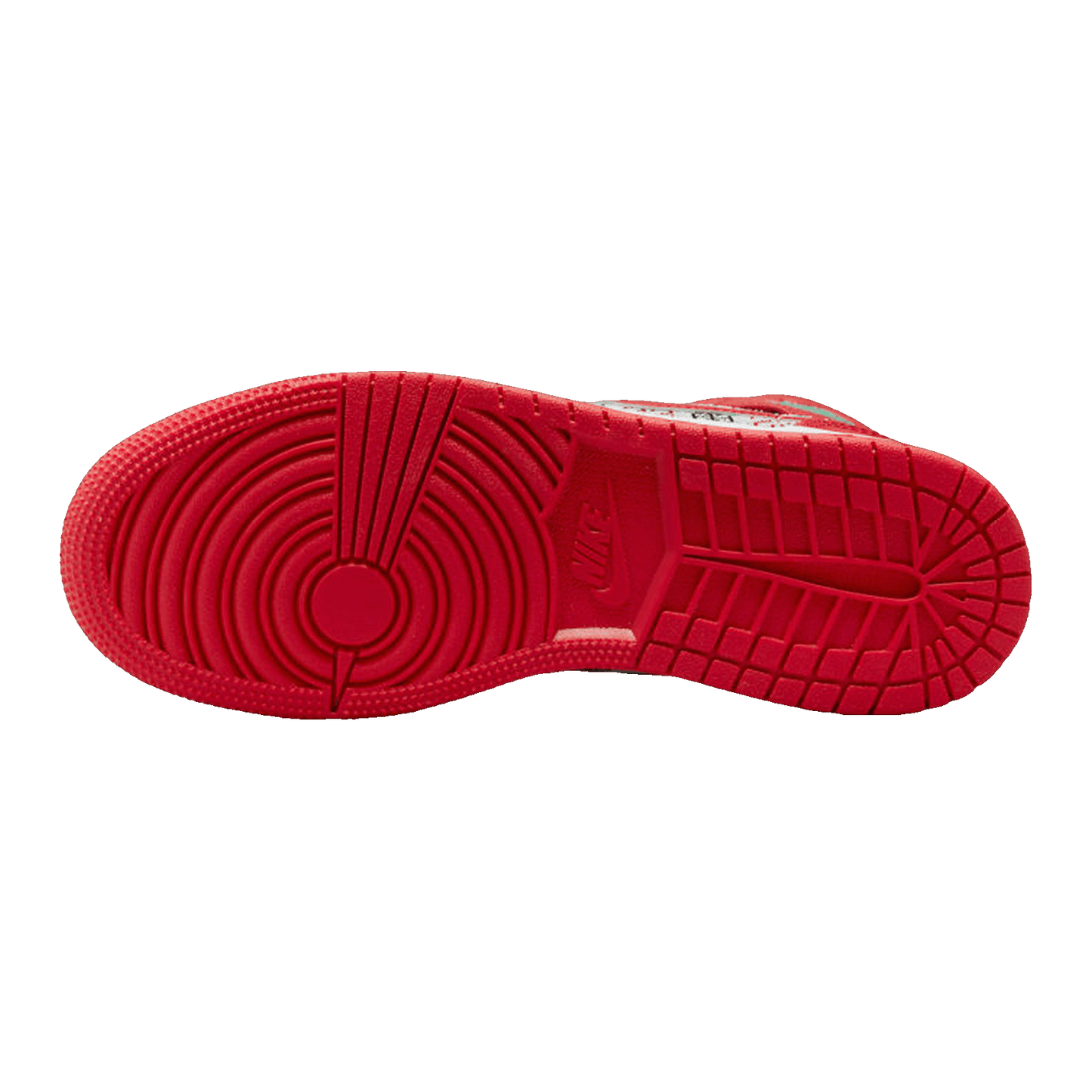 Nike Air Jordan 1 Mid SE Ugly Christmas Sweater (GS) Sohle