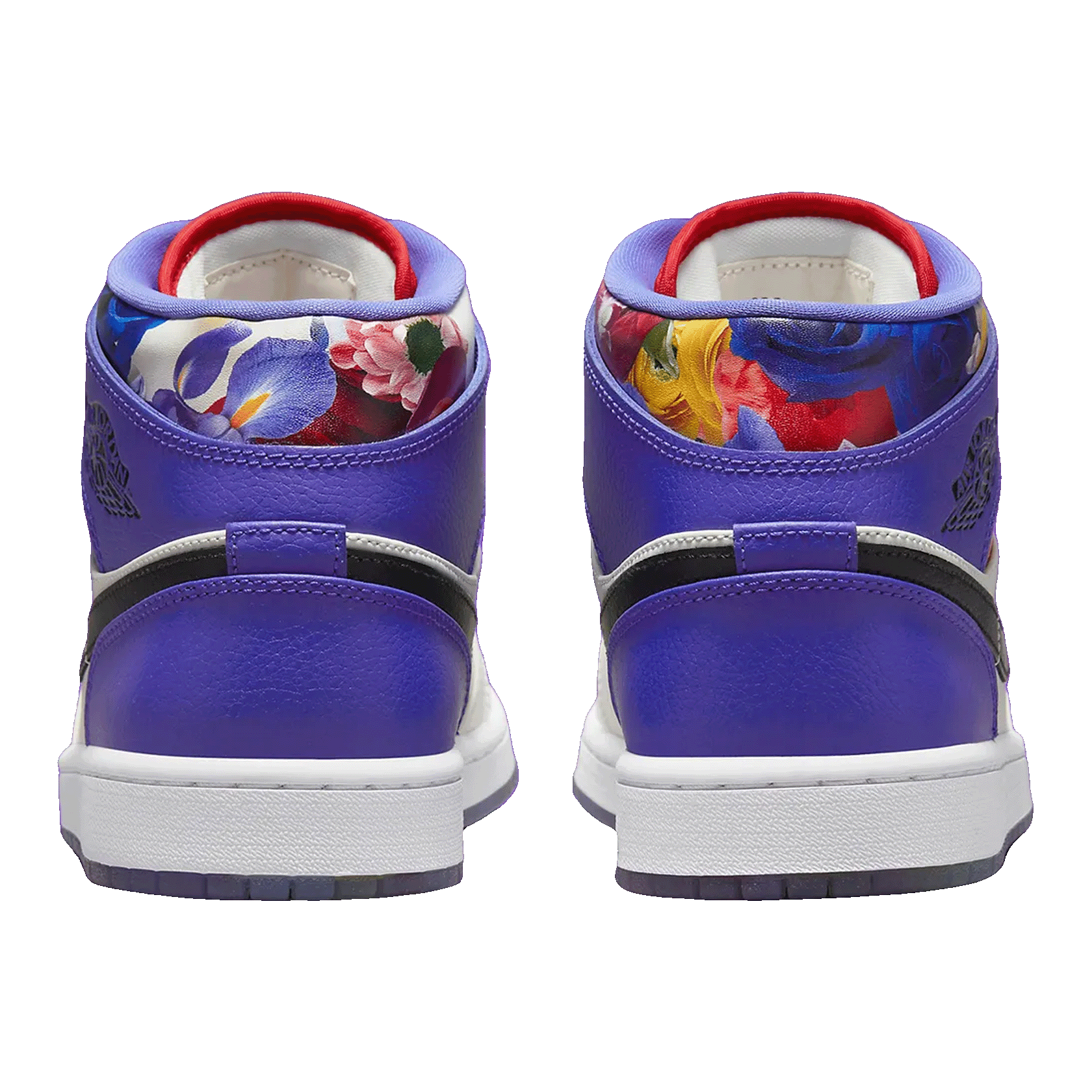 Nike Air Jordan 1 Mid SE Valentine's Day Flowers Back