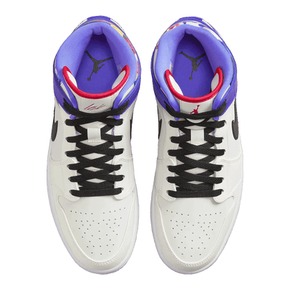 Nike Air Jordan 1 Mid SE Valentine's Day Flowers Oben