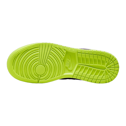 Nike Air Jordan 1 Mid SE Volt Vivid Orange (GS) Sohle