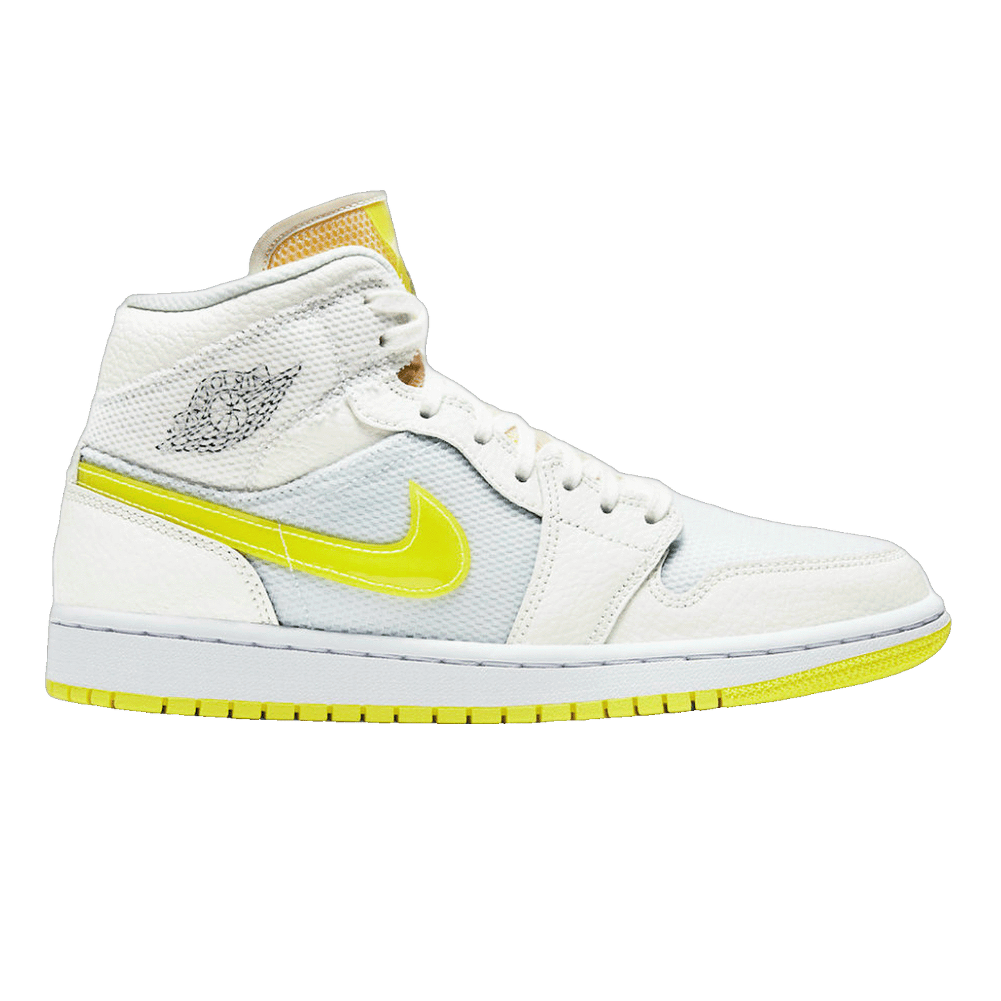 Nike Air Jordan 1 Mid SE Voltage Yellow (W)