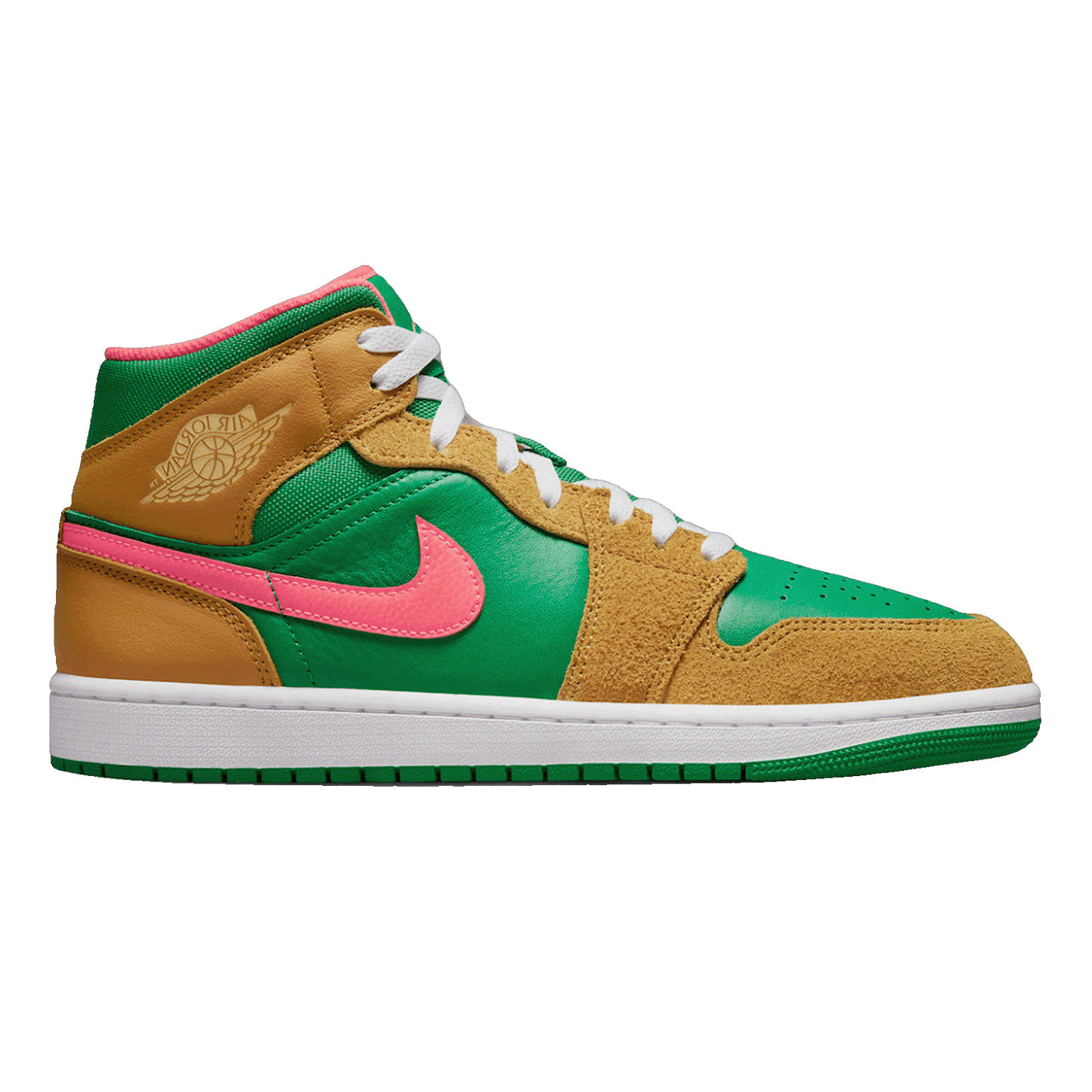Nike Air Jordan 1 Mid SE Wheat Watermelon
