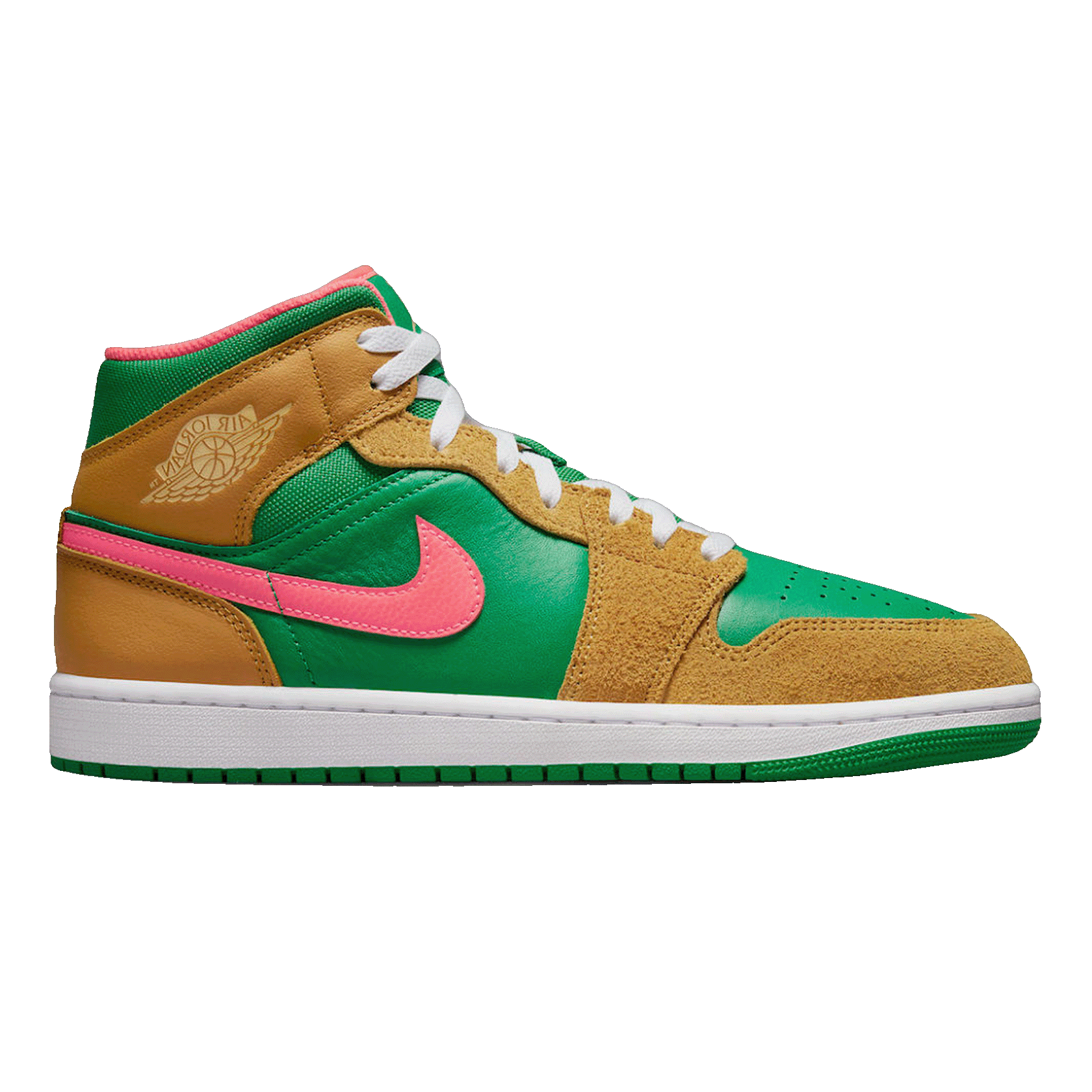 Nike Air Jordan 1 Mid SE Wheat Watermelon