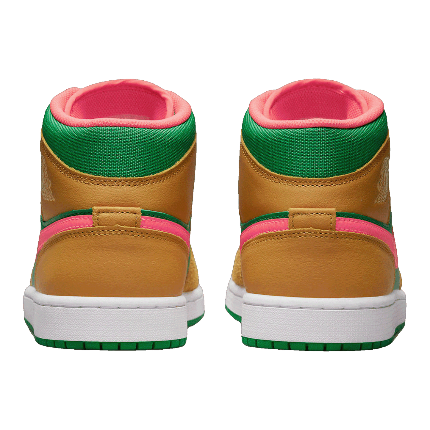 Nike Air Jordan 1 Mid SE Wheat Watermelon Back