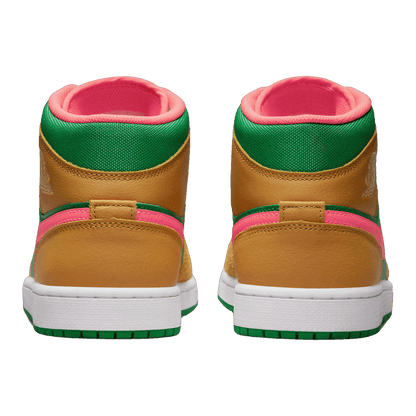 Nike Air Jordan 1 Mid SE Wheat Watermelon Back