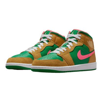 Nike Air Jordan 1 Mid SE Wheat Watermelon Side