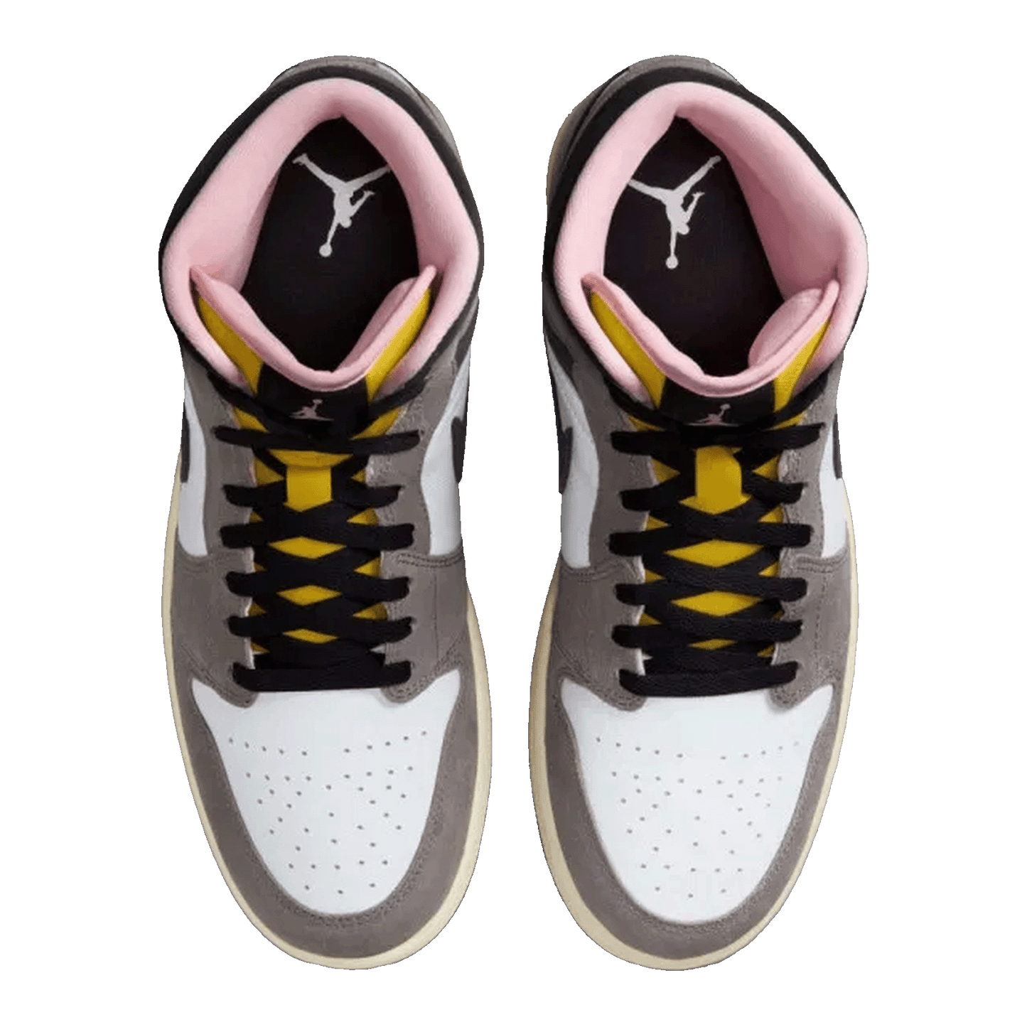 Nike Air Jordan 1 Mid SE White Cave Stone Oben