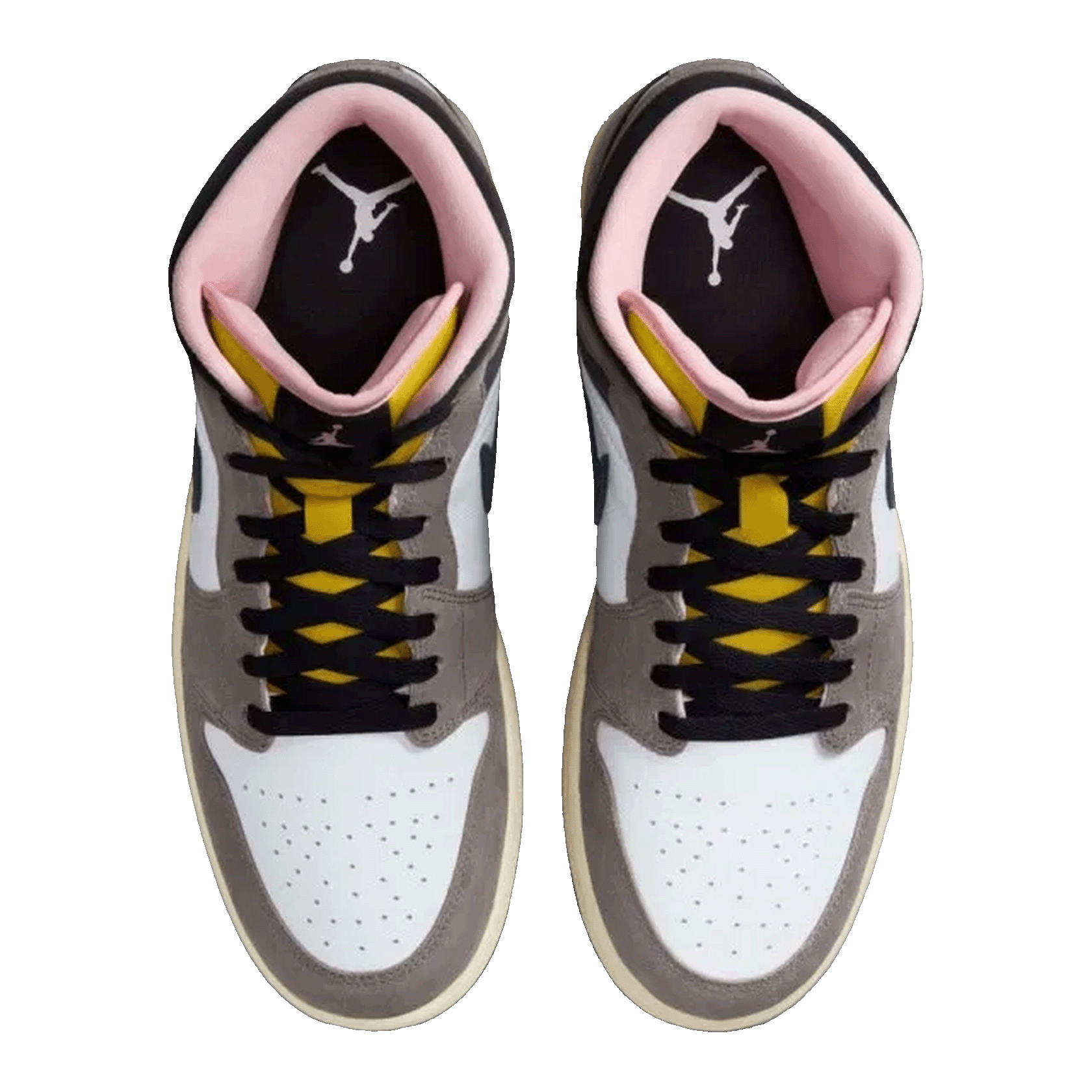 Nike Air Jordan 1 Mid SE White Cave Stone Oben