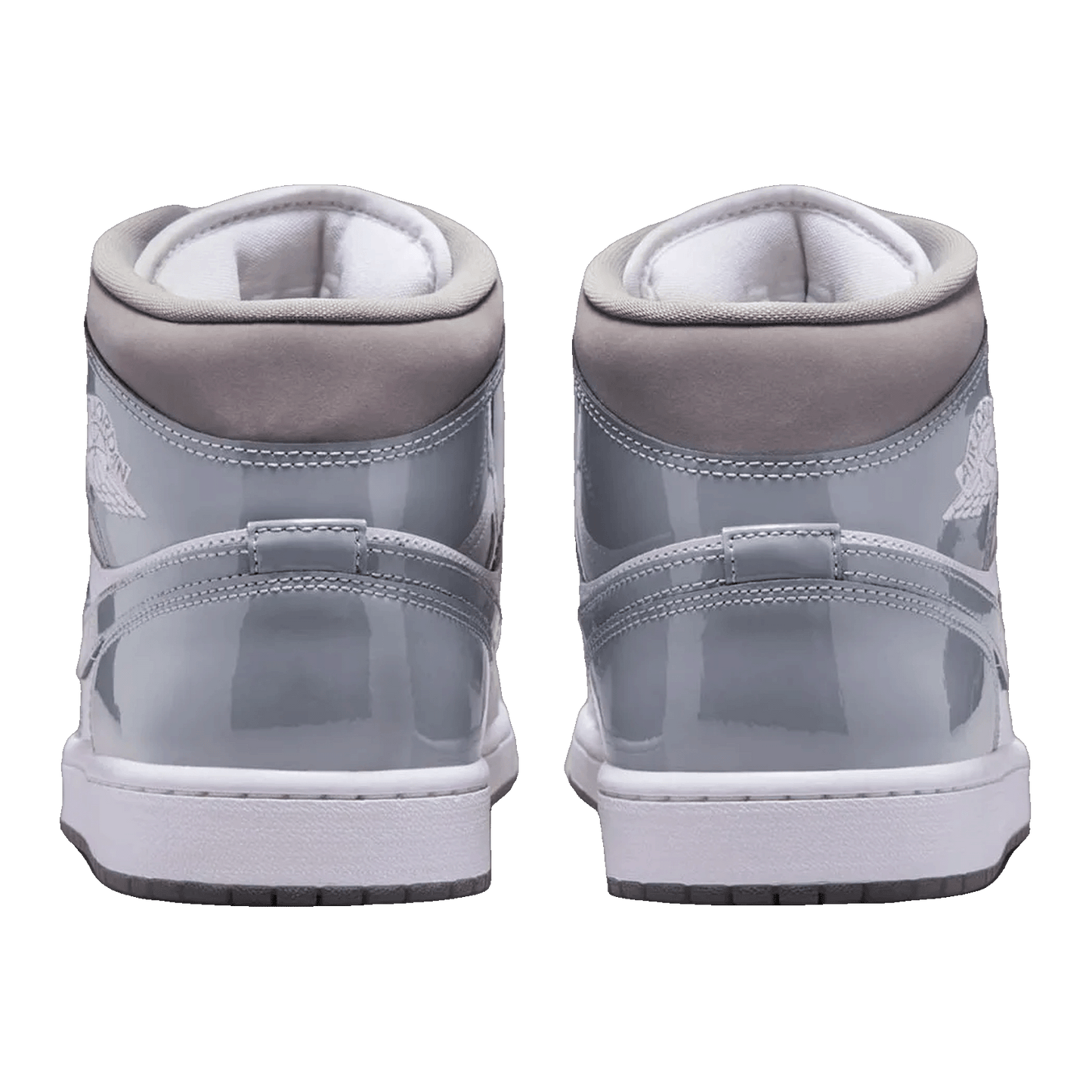 Nike Air Jordan 1 Mid SE White Medium Grey Cool Grey Back