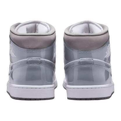Nike Air Jordan 1 Mid SE White Medium Grey Cool Grey Back