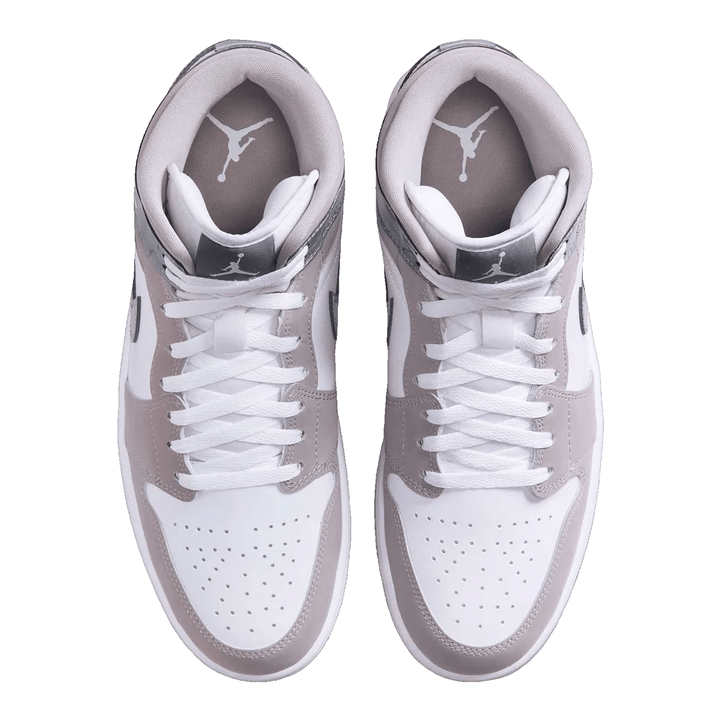 Nike Air Jordan 1 Mid SE White Medium Grey Cool Grey Oben