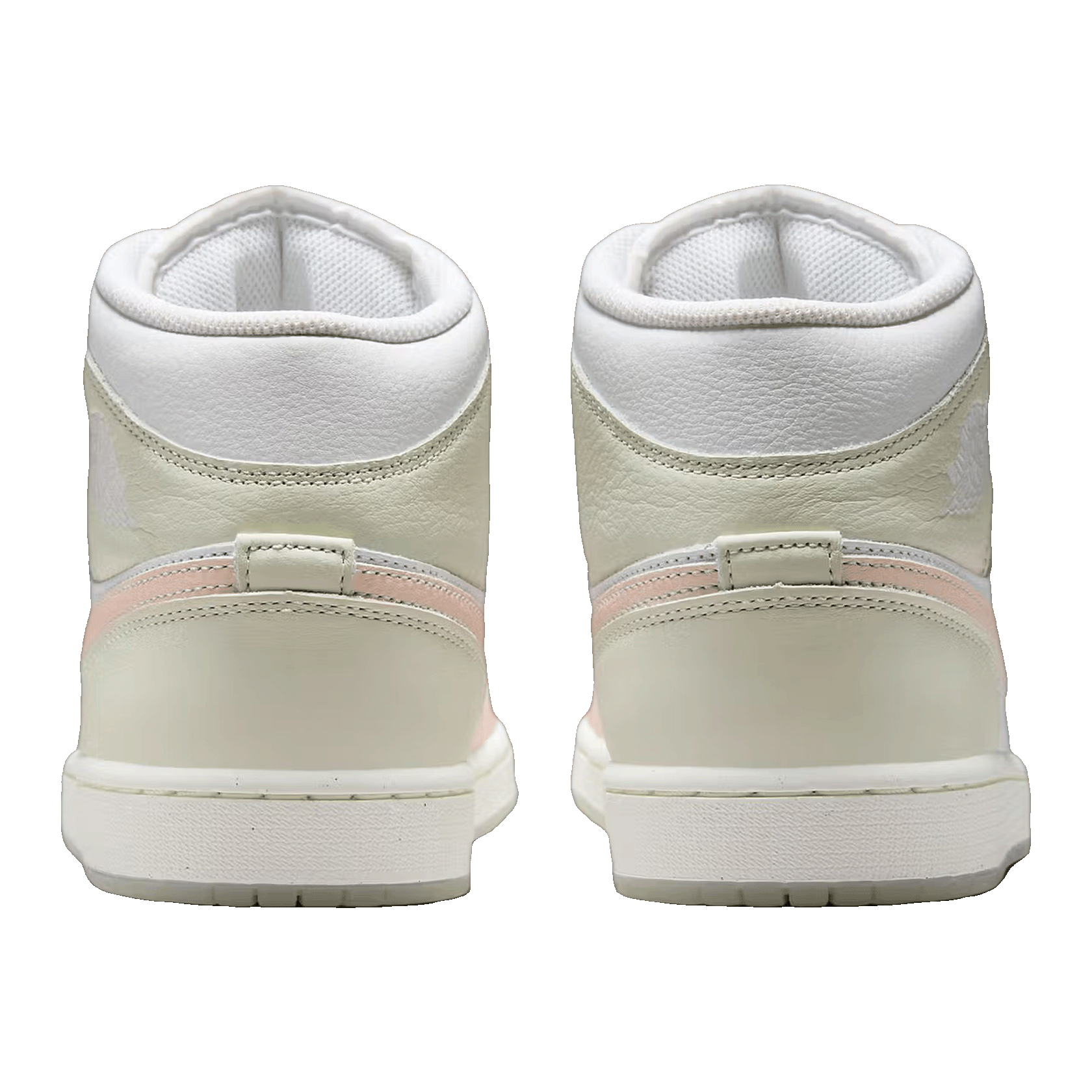 Nike Air Jordan 1 Mid SE White Sea Glass Glacier Blue Guava Ice Back