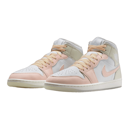 Nike Air Jordan 1 Mid SE White Sea Glass Glacier Blue Guava Ice Side