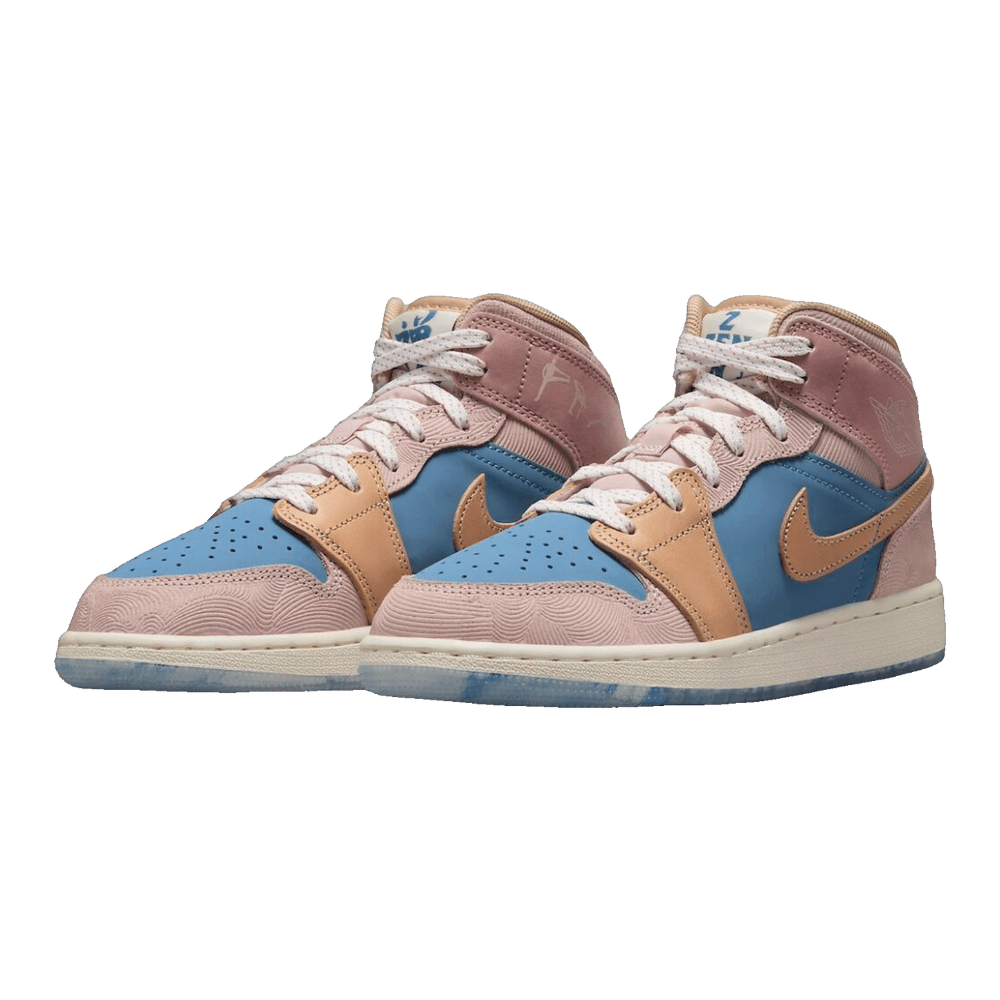 Nike Air Jordan 1 Mid SE Zen (GS) Side