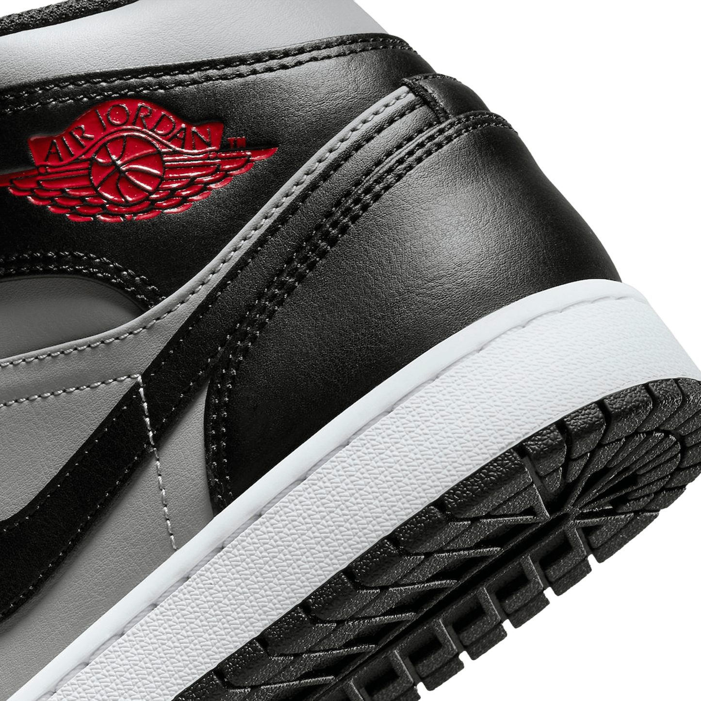 Nike Air Jordan 1 Mid Shadow Red (GS) Nah