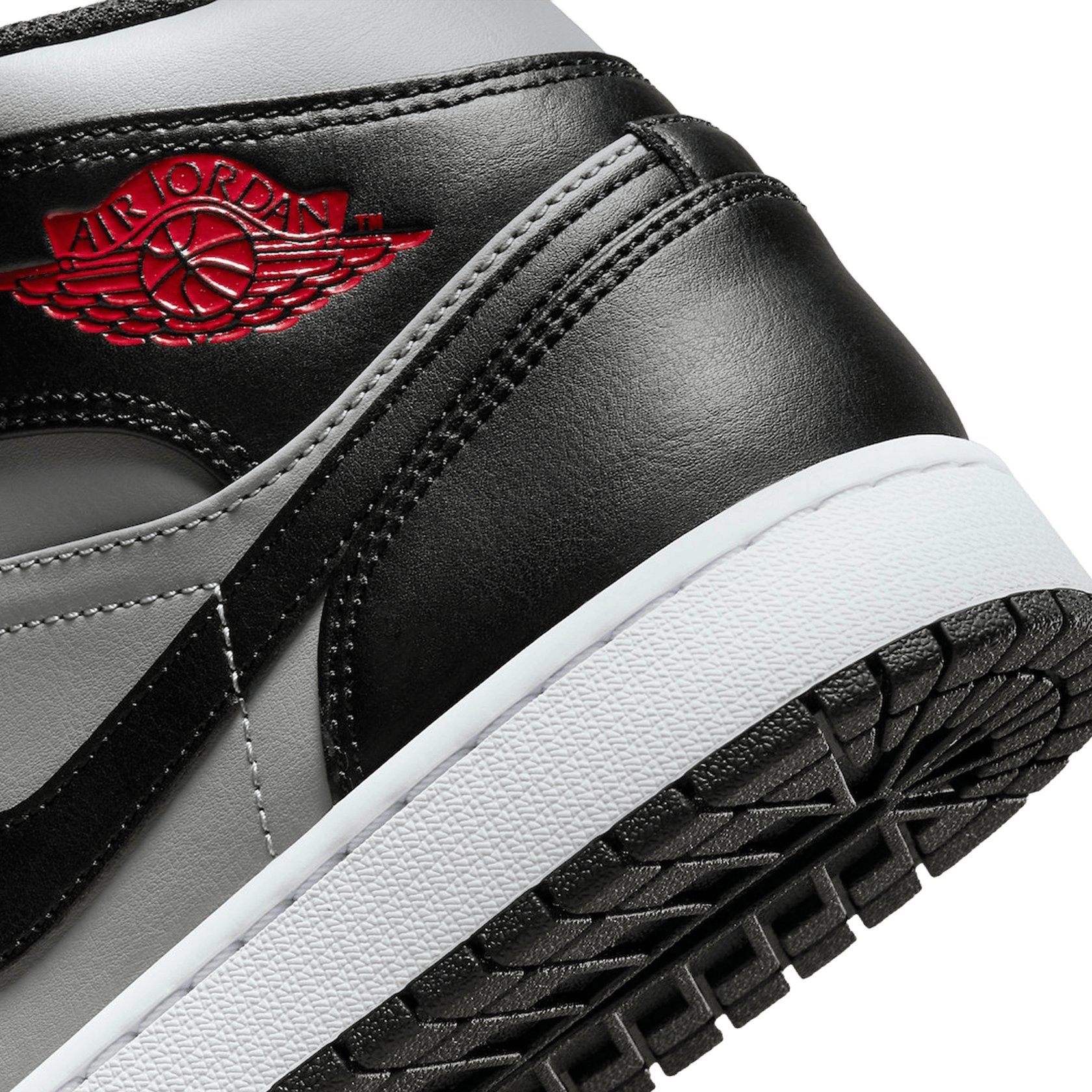 Nike Air Jordan 1 Mid Shadow Red (GS) Nah