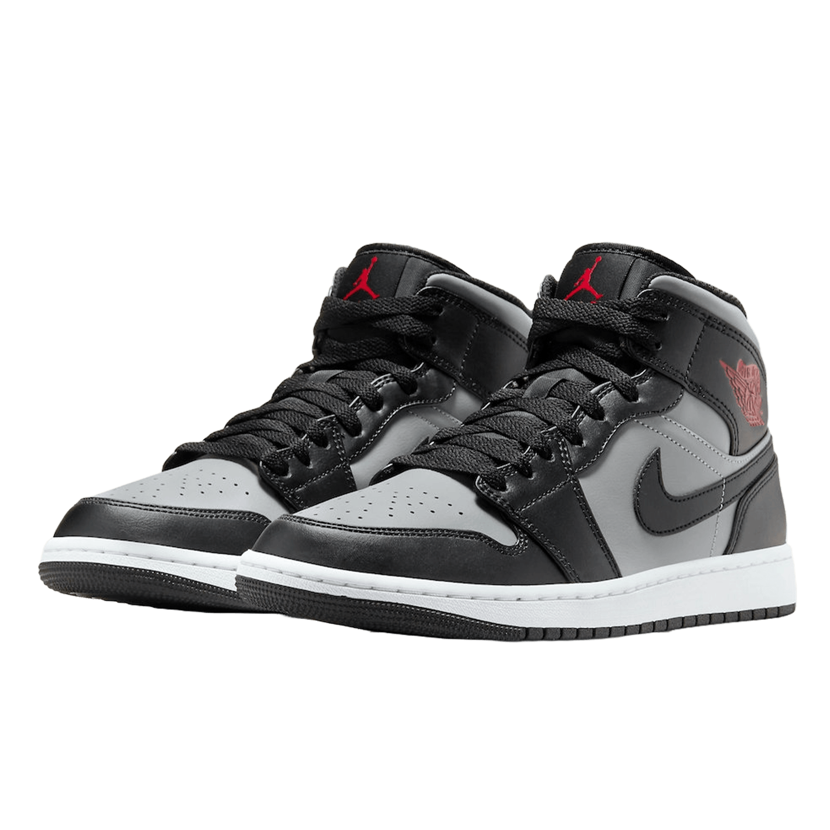 Nike Air Jordan 1 Mid Shadow Red (GS) Side