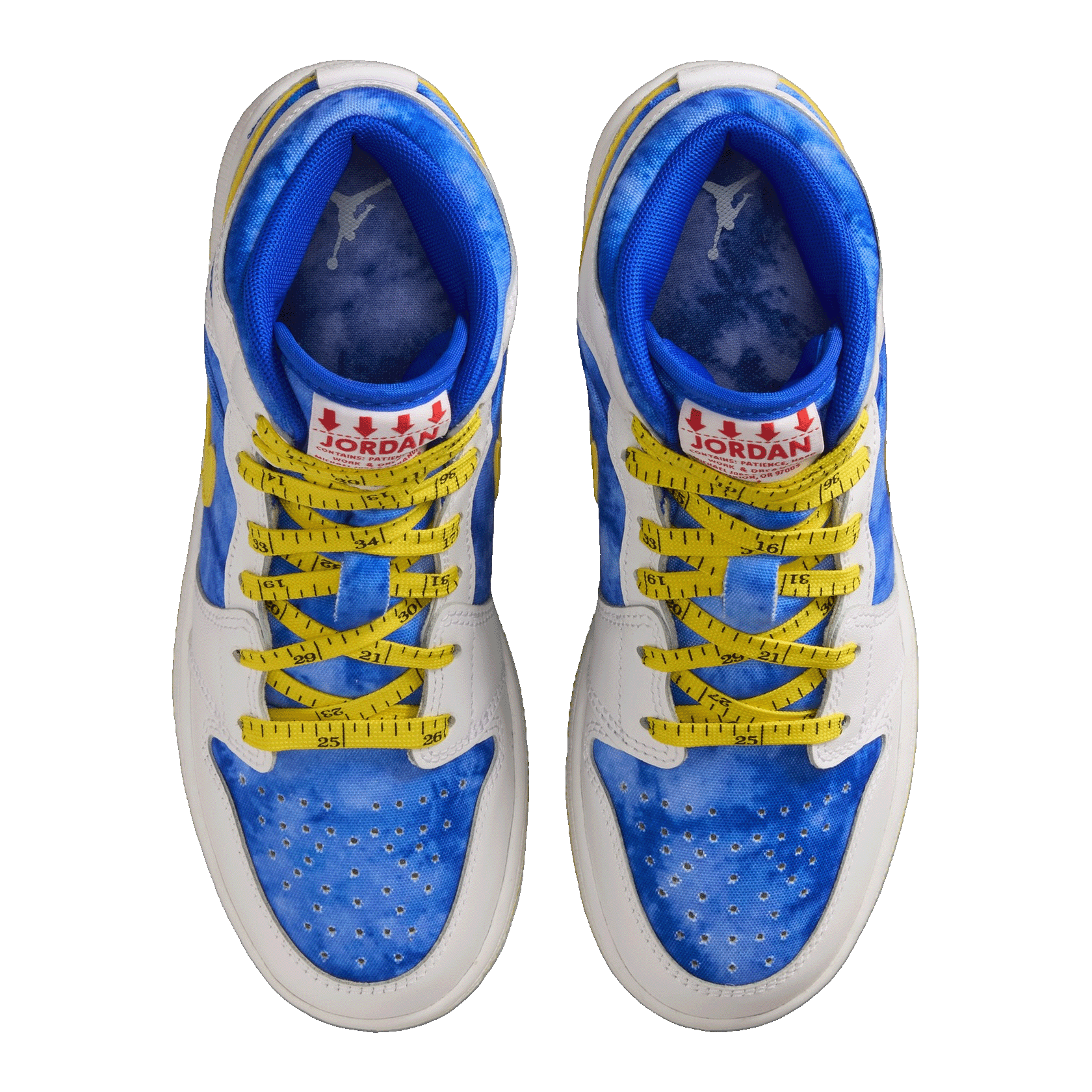 Nike Air Jordan 1 Mid Sneaker School Be Tall In Your Thinking (GS) Oben