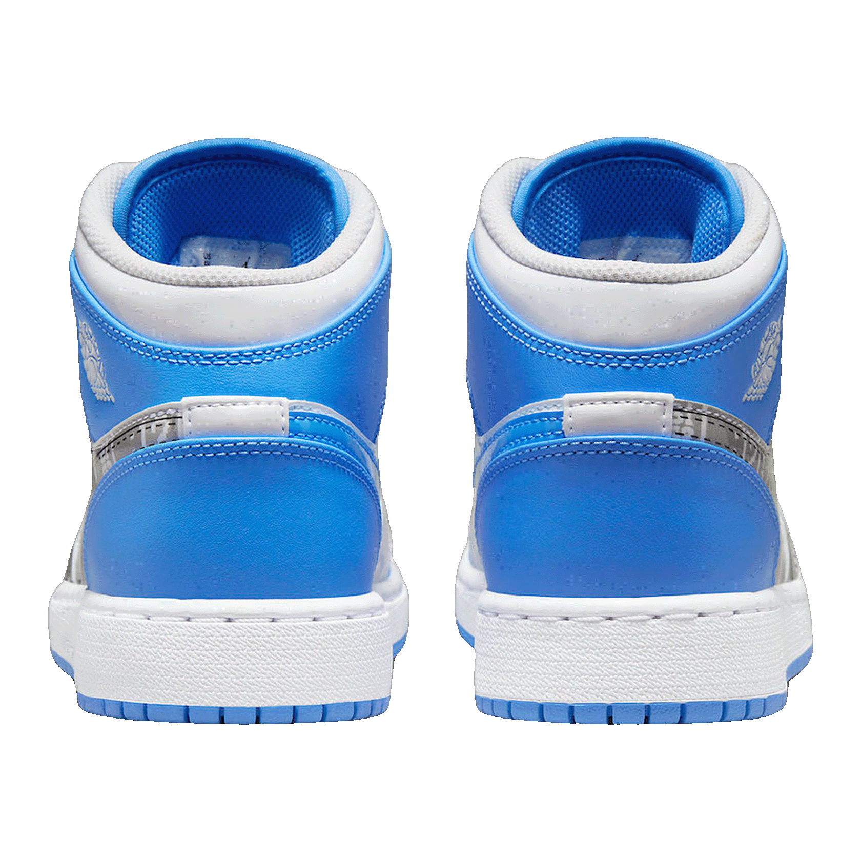 Nike Air Jordan 1 Mid Sneaker School Game Winner (GS) Back