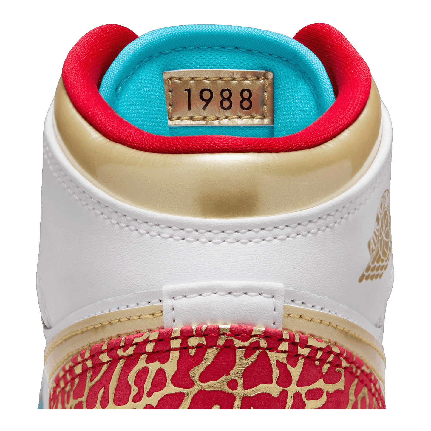 Nike Air Jordan 1 Mid Sneaker School NC to Chicago (GS)