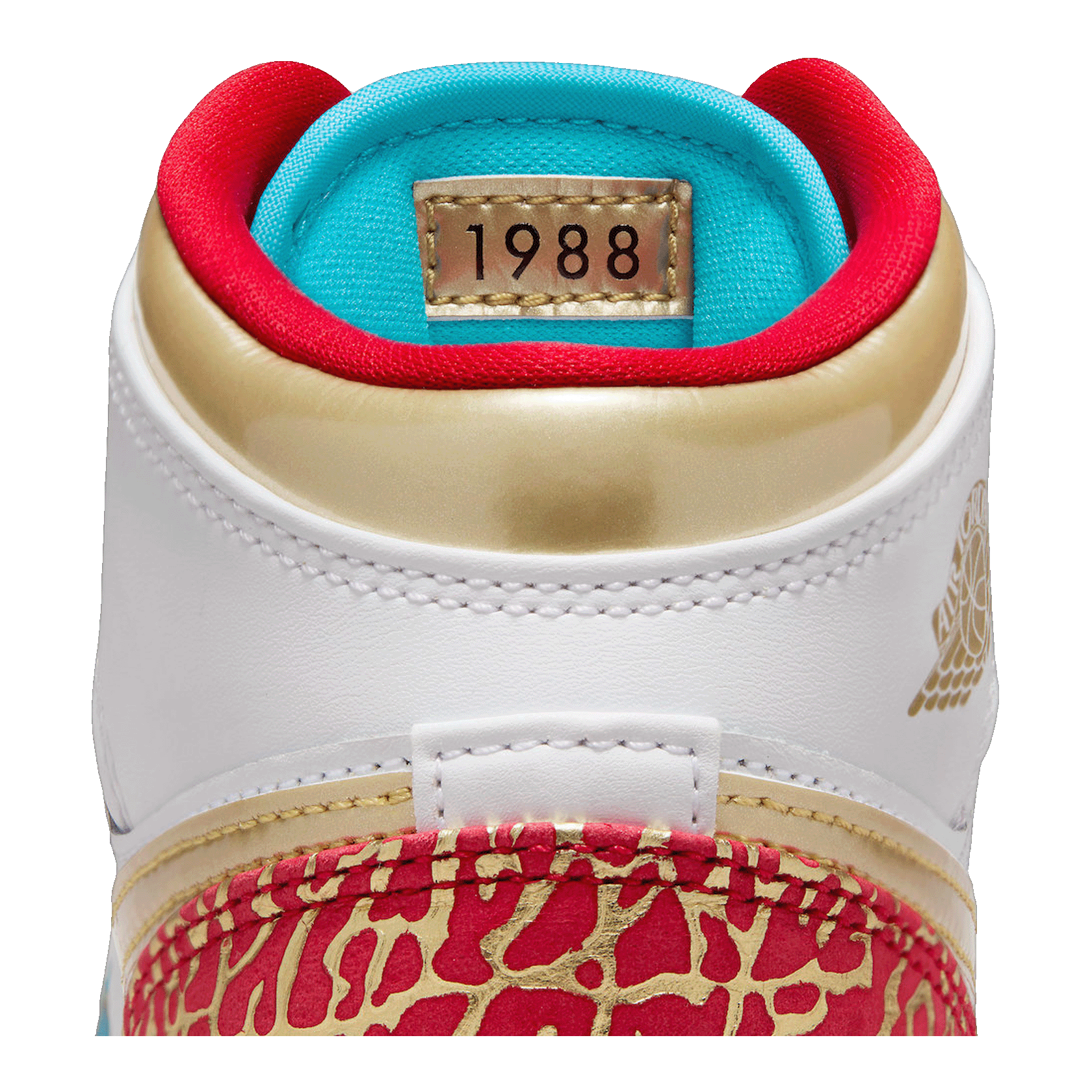 Nike Air Jordan 1 Mid Sneaker School NC to Chicago (GS)