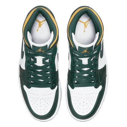 Nike Air Jordan 1 Mid Sonics (2021) (GS) Oben