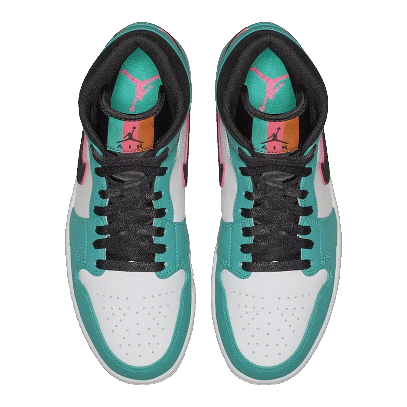 Nike Air Jordan 1 Mid South Beach (GS) Oben