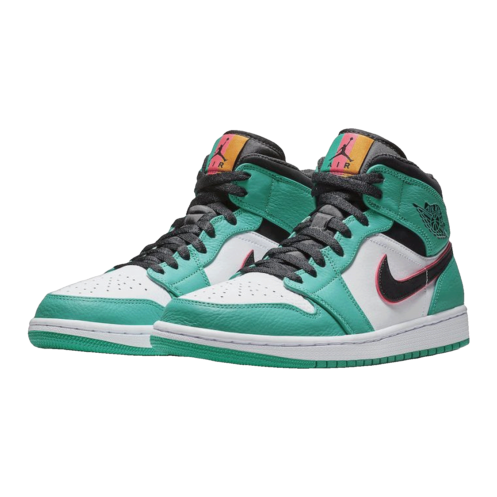 Nike Air Jordan 1 Mid South Beach (GS) Side