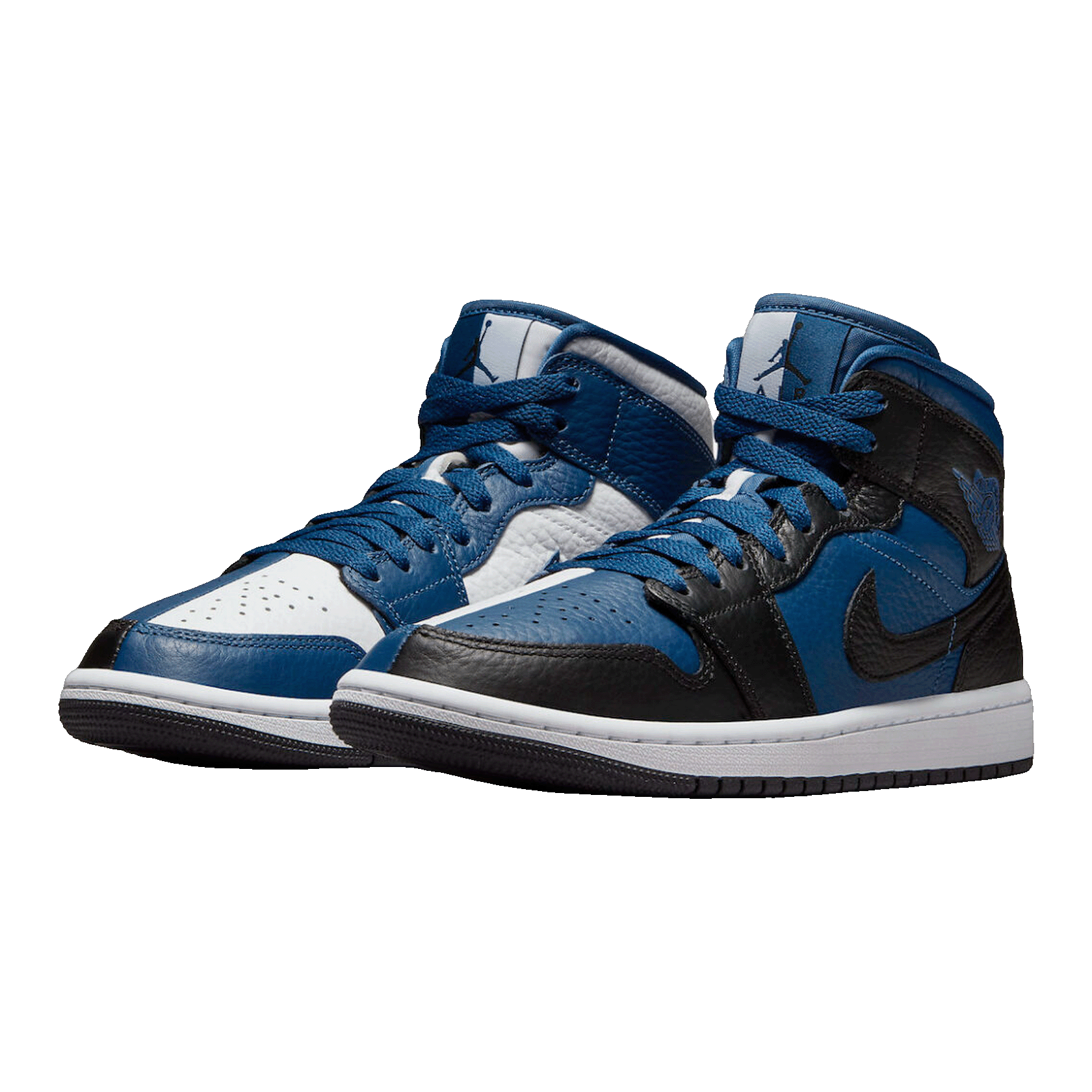 Nike Air Jordan 1 Mid Split French Blue (W) Side