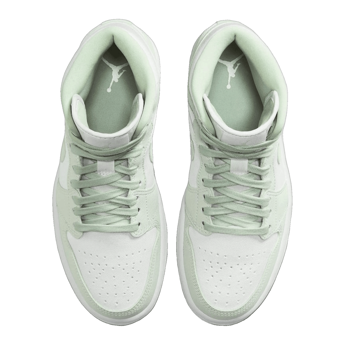Nike Air Jordan 1 Mid Spruce Aura (W) Oben