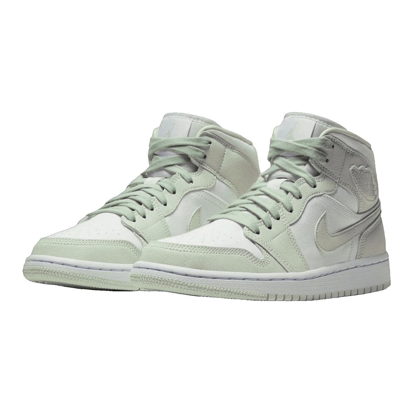 Nike Air Jordan 1 Mid Spruce Aura (W) Side