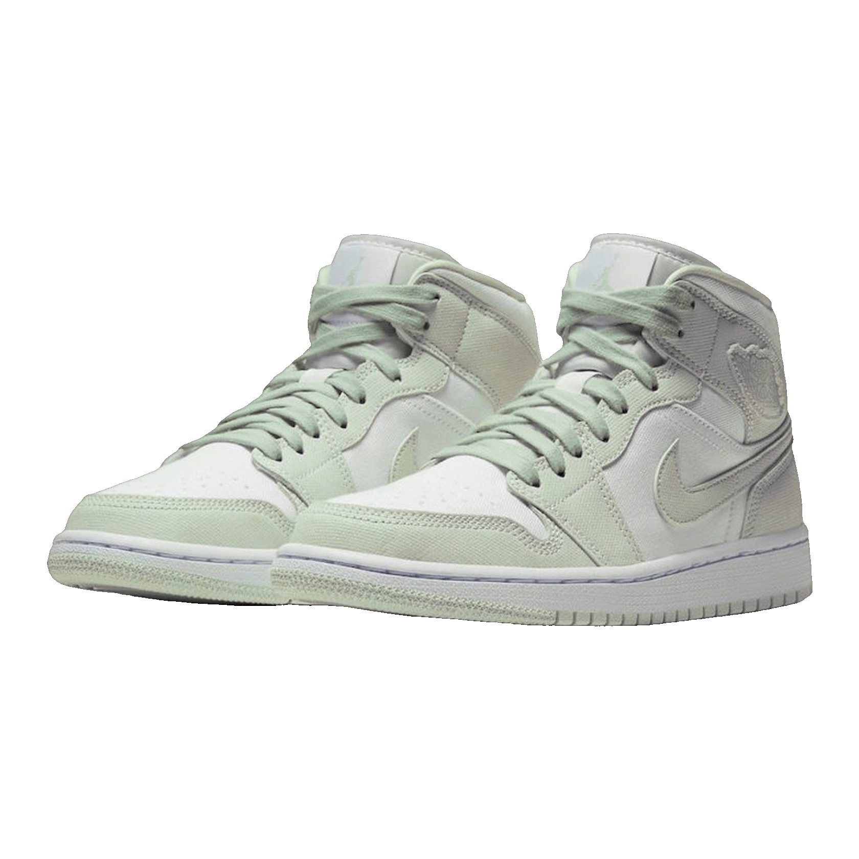 Nike Air Jordan 1 Mid Spruce Aura (W) Side